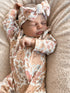 luna-luca-floral-jumpsuit-bow Luna and Luca Newborn Baby Clothes